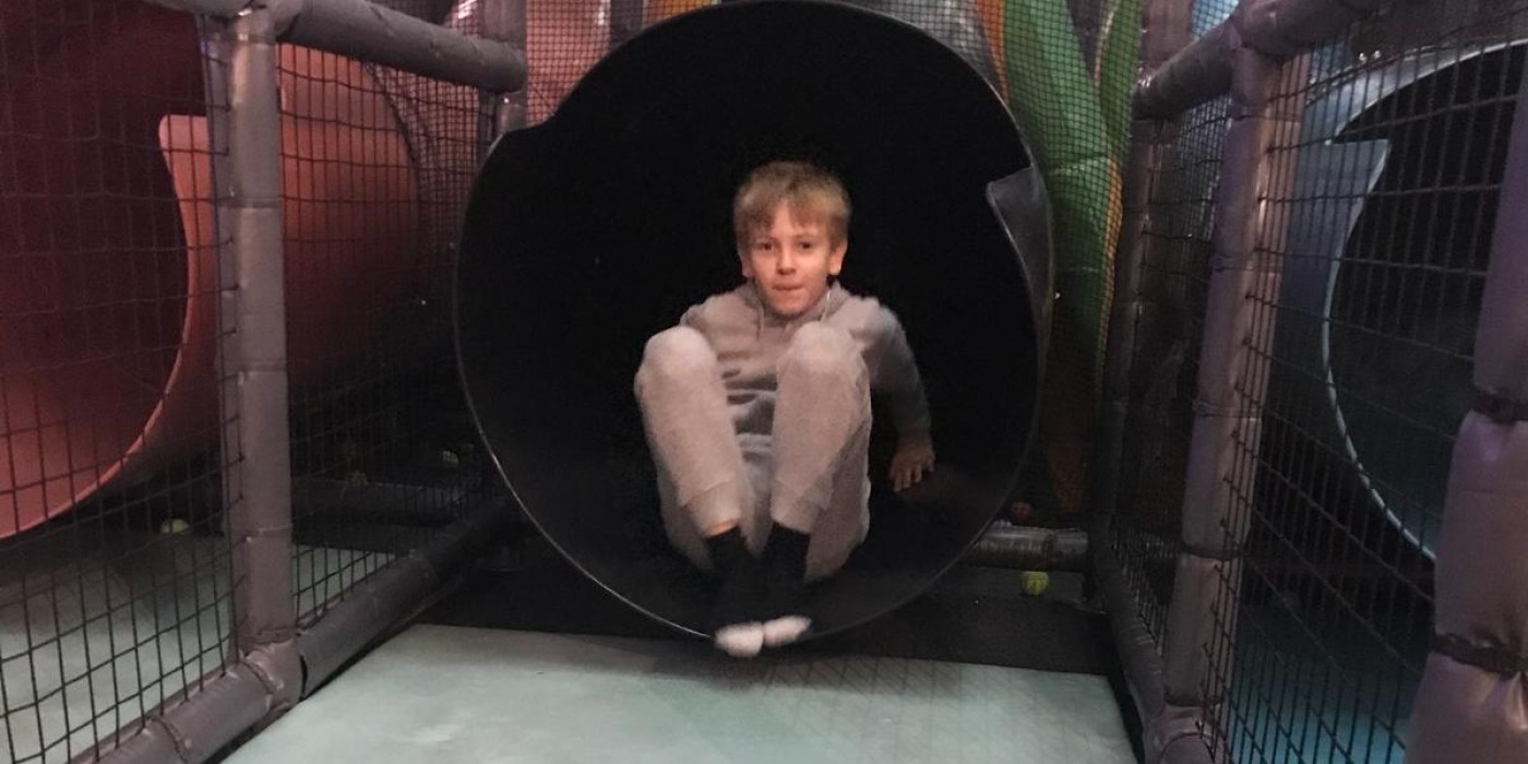 Ten year old Ollie enjoyed himself at Kidspace Romford